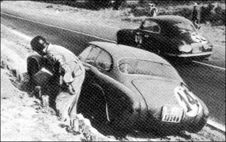 André Simon i Lucien Vincent - Ferrari 340 America Berlinetta Vignale.